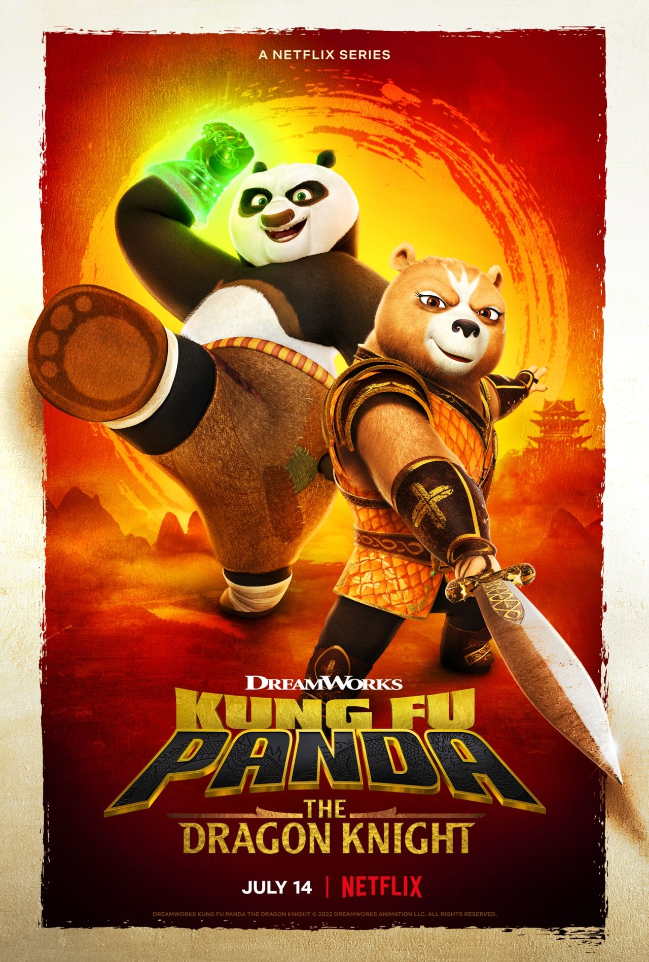 سریال Kung Fu Panda: The Dragon Knight | پاندای کونگ فو کار: شوالیه اژدها