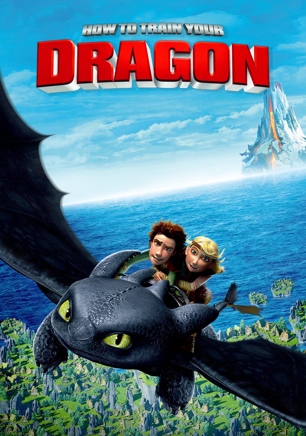 انیمیشن How to Train Your Dragon 2010 | چطور اژدهای خود را آموزش دهید
